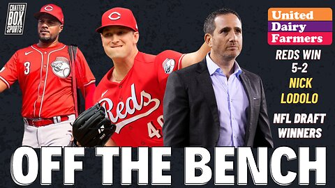 Nick Lodolo Cincinnati Reds Starting Ace. NFL Draft Winners and Losers | OTB Presented By UDF