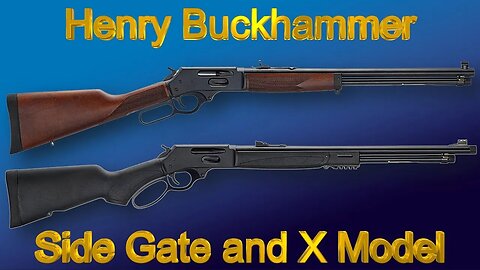 HENRY BUCKHAMMER SIDE GATE AND X MODEL