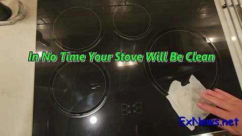 No Soap Stovetop Cleaning Using Two Paper Towels And Water - Save Money Tips