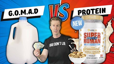 GOMAD Gainz vs Swole Cereal | Alpha Lion Super Human Protein Review