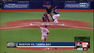 Tampa Bay Rays beat Red Sox 3-2 as Boston files protest over lineup