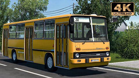 Ikarus 260.37 Bus Mod | Euro Truck Simulator 2 - 1.45 | Gameplay "4K"