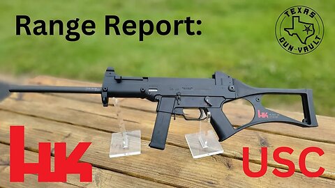 Range Report: Heckler & Koch USC (.45 ACP) - Civilian version of the Hk UMP