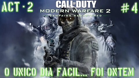 Modern Warfare 2 Remastered: O Resgate dos Reféns (Ato 2) (Parte 4) (Gameplay) (No Commentary)