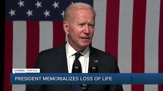 President Biden delivers speech at Greenwood Cultural Center