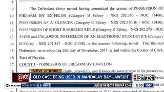 Lawyers: 2014 arrest at Mandalay Bay precursor to 1 October