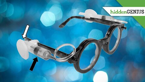 Stuff of Genius: Joshua Silver: Self-Adjustable Glasses