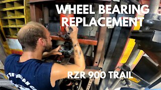 Rzr 900 trail wheel bearing replacement.