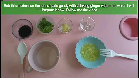 effective & fast natural remedy _ two recipes at once to get rid of problem of headache & migraine