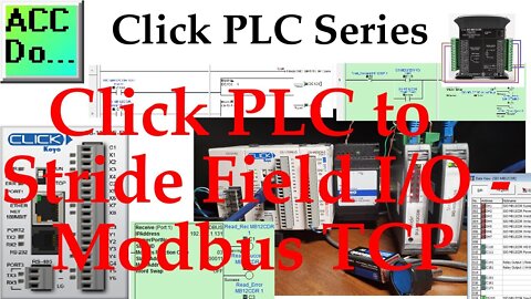Click PLC to Stride Modbus TCP Remote IO