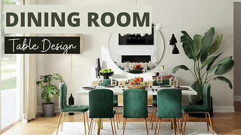 Dining Room Decorating Ideas 2023 | Dining Table Design| Home Interior Design Ideas Trends