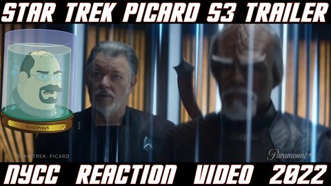 Star Trek Picard Season 3 NYCC Trailer Reaction