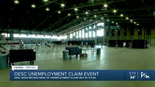 OESC adds second week of unemployment claim help in Tulsa