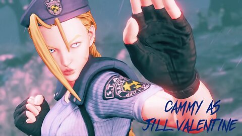 Street Fighter V Cammy as Jill Valentine Outfit