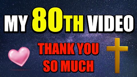 Thank You to My Subscribers & Supporters!