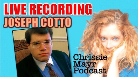 LIVE Chrissie Mayr Podcast with Joseph Cotto