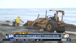 New project brings more sand to Encinitas beach