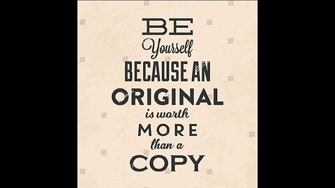 Original vs. a copy