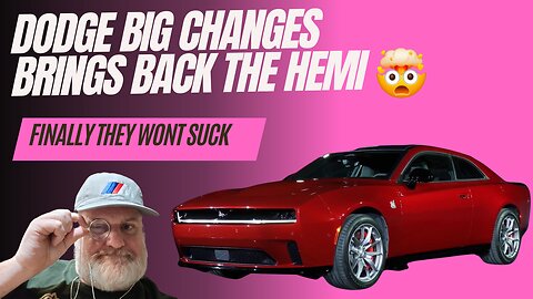 Dodge Brings Back The Hemi In Shocking Move For 2025