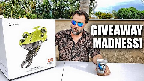 GIVEAWAY! $3000+ QYSEA FiFiSH V6S Underwater ROV with CLAW - How to Amplify Your Entry by 10X