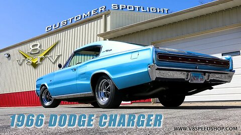 1966 Dodge Charger Upgrades Video V8 Speed and Resto Shop V8TV