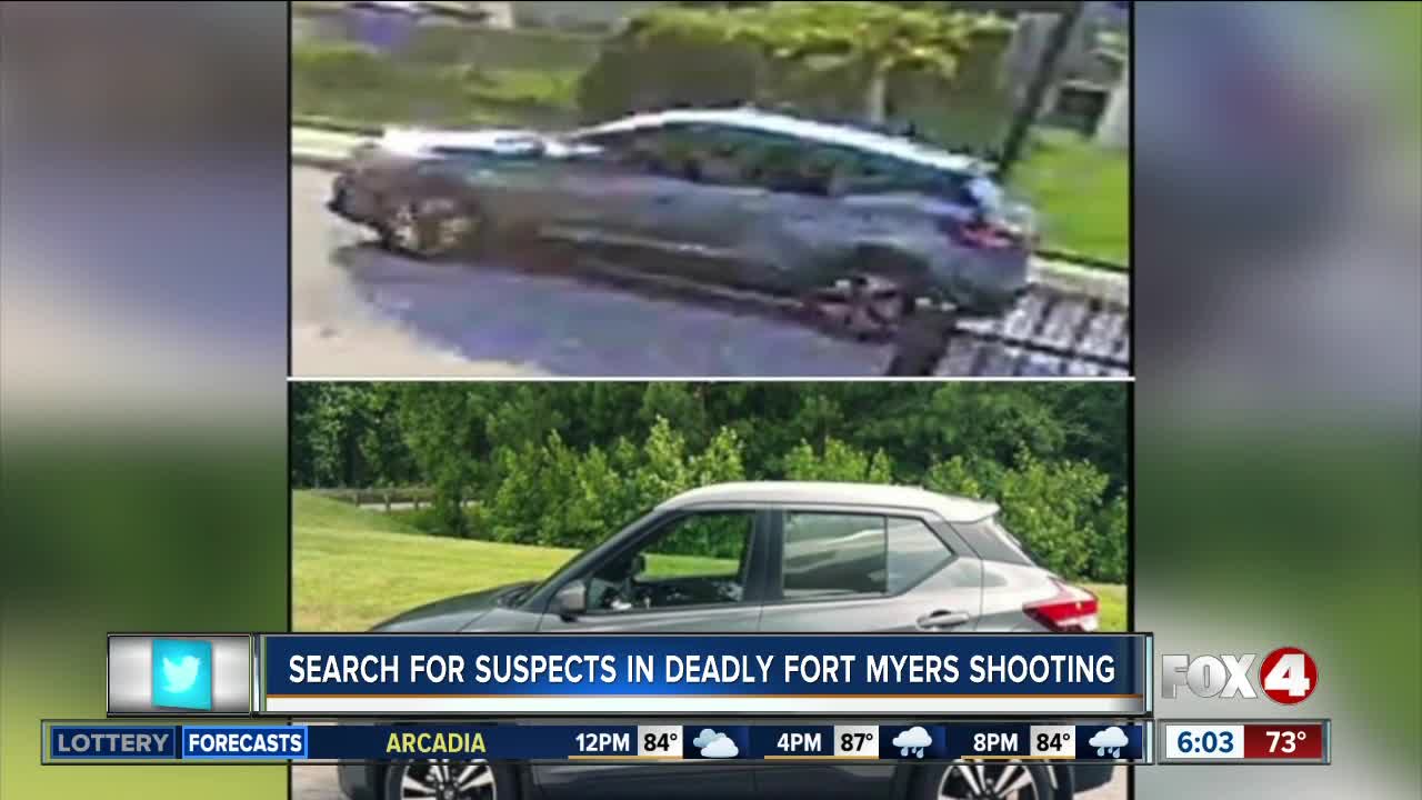 Police searching for suspects in fatal shooting in Fort Myers