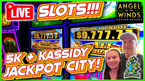 🔴 LIVE SLOTS! CRAZY GIVEAWAYS WITH 5K & KASSIDY TAKEOVER! EPIC JACKPOT TIME!