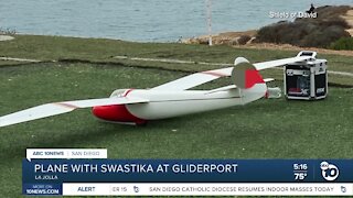 Plane with swastika spotted at Torrey Pines gliderport