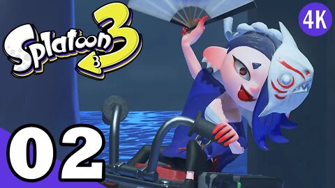 Splatoon 3 Hero Mode Story Playthrough Part 2 [NSW/4K] [Commentary By X99]