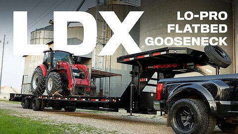 LDX - Flatbed Gooseneck Trailer | MAXX-D 2023