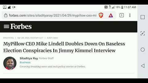 Lindell on Kimmel