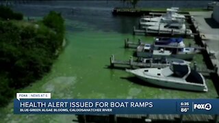 Department of Health in Lee County issues health alert for Caloosahatchee's - Alva Boat Ramp and Davis Boat Ramp