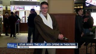 Fans show off excitement in costume for new Star Wars film