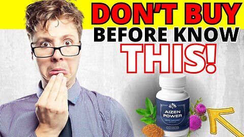 Aizen Power Male Enhancement - AIZEN POWER REVIEW -(🔥 SIDE EFFECTS 🔥) Aizen Power Supplement