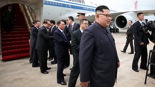 President Trump, Kim Jong-Un Arrive In Singapore For Historic Summit