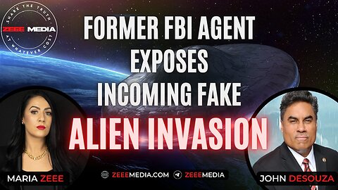 John DeSouza - Former FBI Special Agent Exposes Incoming Fake Alien Invasion, Satanic Globalists