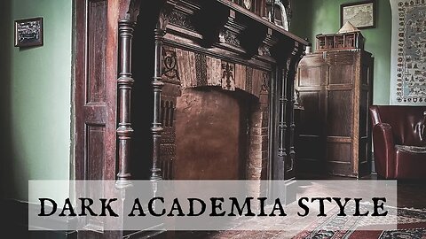 How to Channel the Mystique of Dark Academia Decor in Your Home!