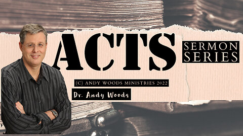 Acts 42. Great Persecution. Acts 8:1-4. Dr. Andy Woods. 3-20-24.