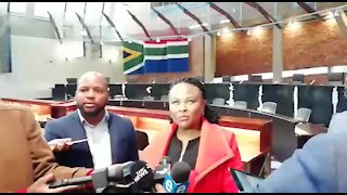 UPDATE 2 - DA wants Parliament to expedite removal proceedings against Mkhwebane (4q8)