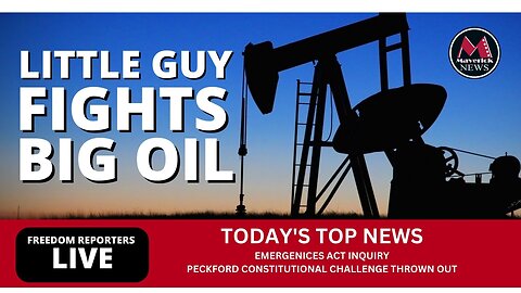 Big Oil Battle: Land Owner Fights Back - Live News Coverage