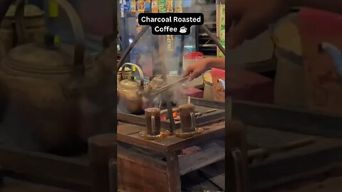Charcoal Roasted Coffee ☕#shorts #Shorts #Lol #trending