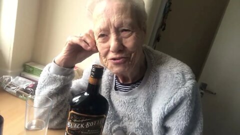 Nan and her Black Bottle