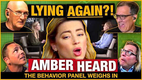 Is Amber Heard LYING AGAIN Dateline Body Language Analysis From World's Top Experts