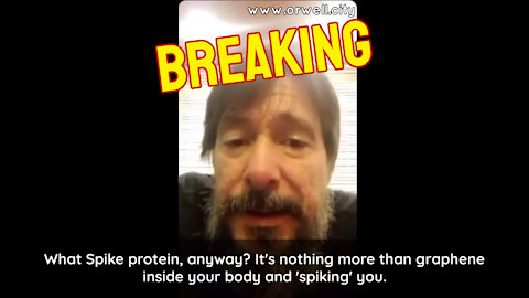 Dr. Luis Marcelo Martínez: The S-protein is graphene inside your body "spiking" you'