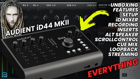 Audient iD44 MKII Audio Interface - EVERYTHING YOU WANT TO KNOW 🔥