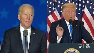 Biden responds to Trump's refusal to concede