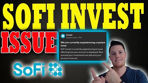 Where is SoFi Going From HERE │ BIG SoFi Outage⚠️ SoFi Investors Must Watch