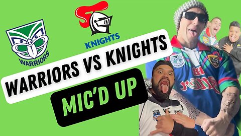 NRL Finals: Warriors VS Knights | Mic'd Up