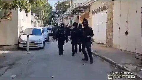Israeli Police Attack Jewish Israeli Citizens for Supporting PALESTINE! #freepalestine #israel #gaza