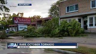 NWS: Late season tornado touched down on Madison's east side